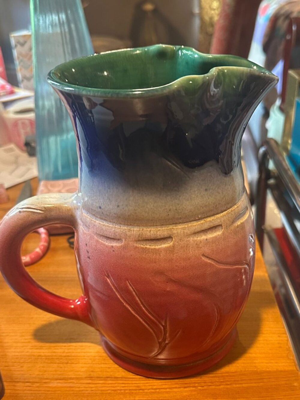 Dryden Pottery  handcrafted ceramic pitcher